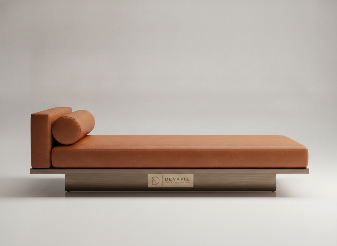 VEDRA Daybed — Cognac Leder